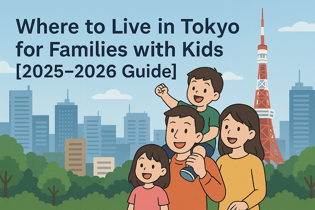 Where to Live in Tokyo for Families with Kids [2025–2026 Guide]