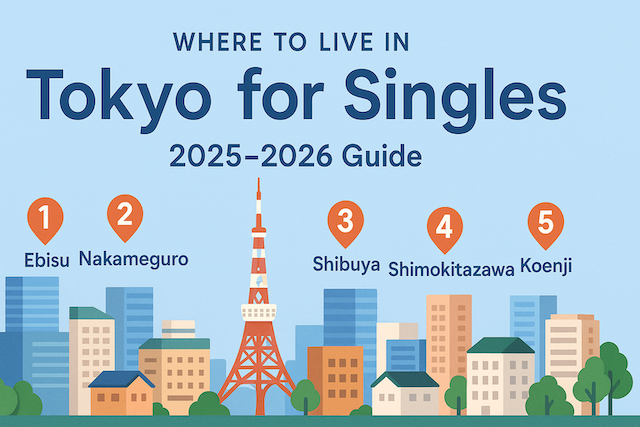 Where to Live in Tokyo for Singles [2025–2026 Guide]