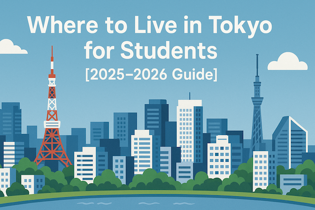 Where to Live in Tokyo for Students [2025–2026 Guide]
