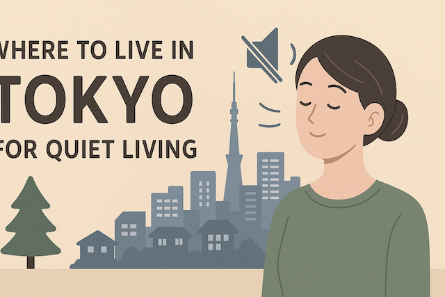 Where to Live in Tokyo for Quiet Living