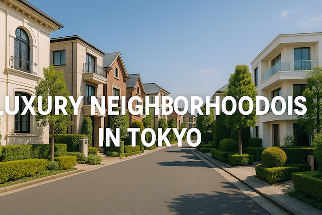 Luxury Neighborhoods in Tokyo