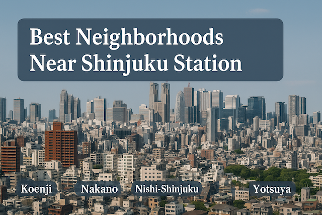 Best Neighborhoods Near Shinjuku Station