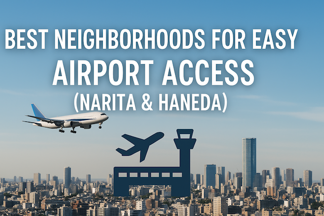 Best Neighborhoods for Easy Airport Access (Narita & Haneda)
