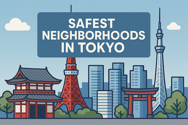 Safest Neighborhoods in Tokyo