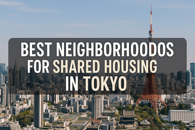 Best Neighborhoods for Shared Housing in Tokyo