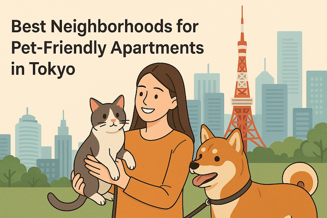 Best Neighborhoods for Pet-Friendly Apartments in Tokyo