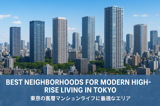 Best Neighborhoods for Modern High-Rise Living in Tokyo