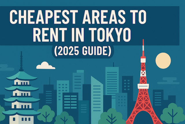 Cheapest Areas to Rent in Tokyo (2025 Guide)